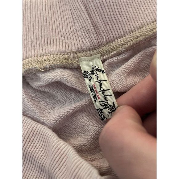 Free People Cozy All Day Pink Harem Joggers‎ Daytime Fireworks - Picture 9 of 9